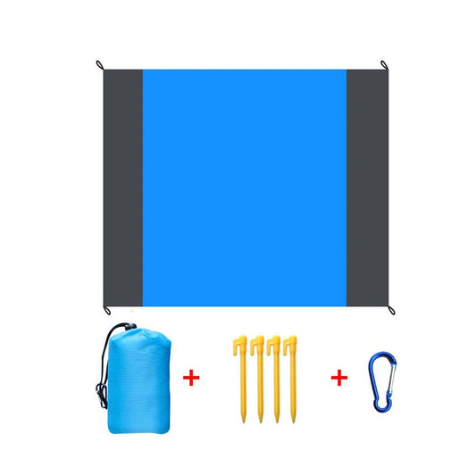 Beach Block Sand-Free Beach Mat — Waterproof Oversized Portable Blanket