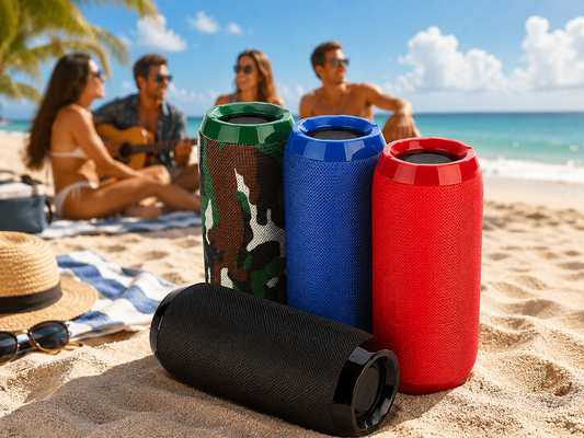 Beach Block Waterproof Bluetooth Speaker — Outdoor Portable Sound