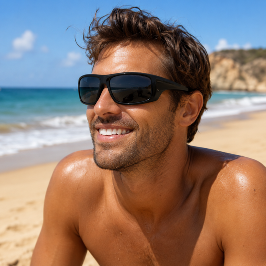Beach Block Polarized Sunglasses — UV400 Sport & Beach
