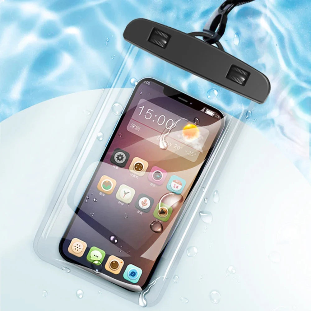 Beach Block Waterproof Phone Pouch — Universal Beach & Swim Case
