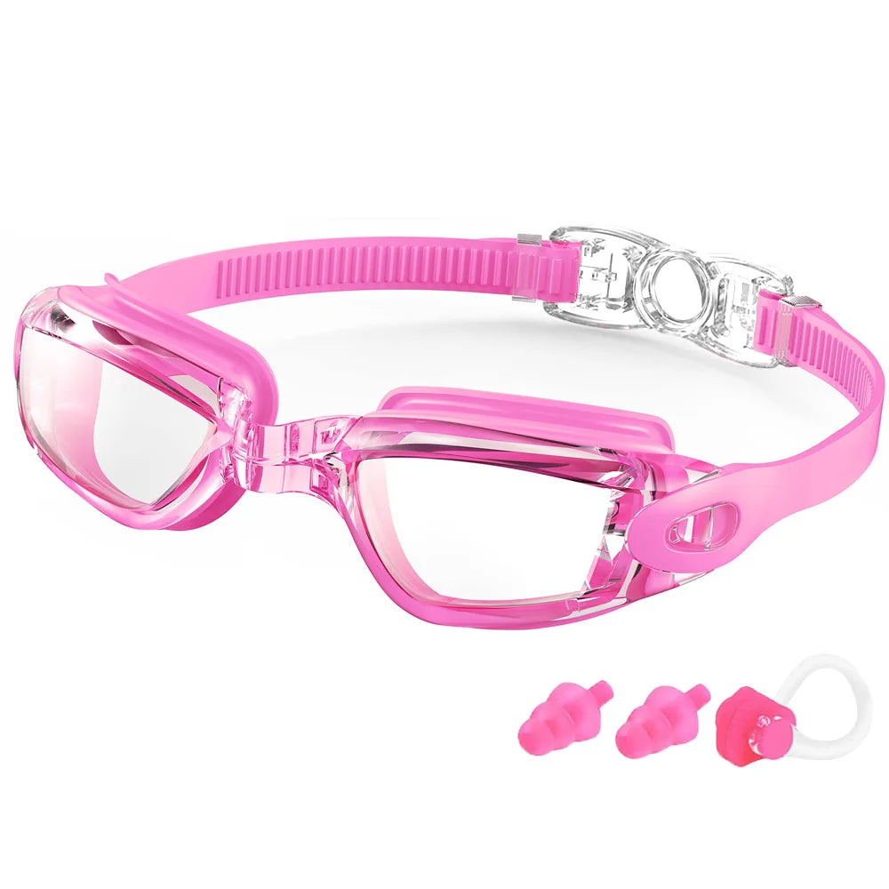 Beach Block Professional Swim Goggles — Anti-Fog UV Protection