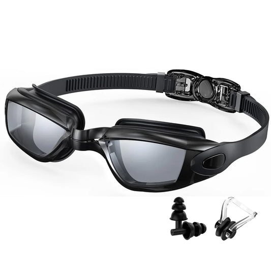 Beach Block Professional Swim Goggles — Anti-Fog UV Protection