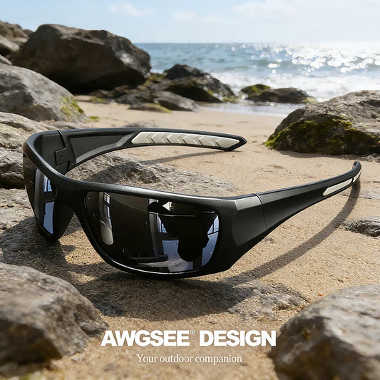 Beach Block Polarized Sunglasses — UV400 Sport & Beach