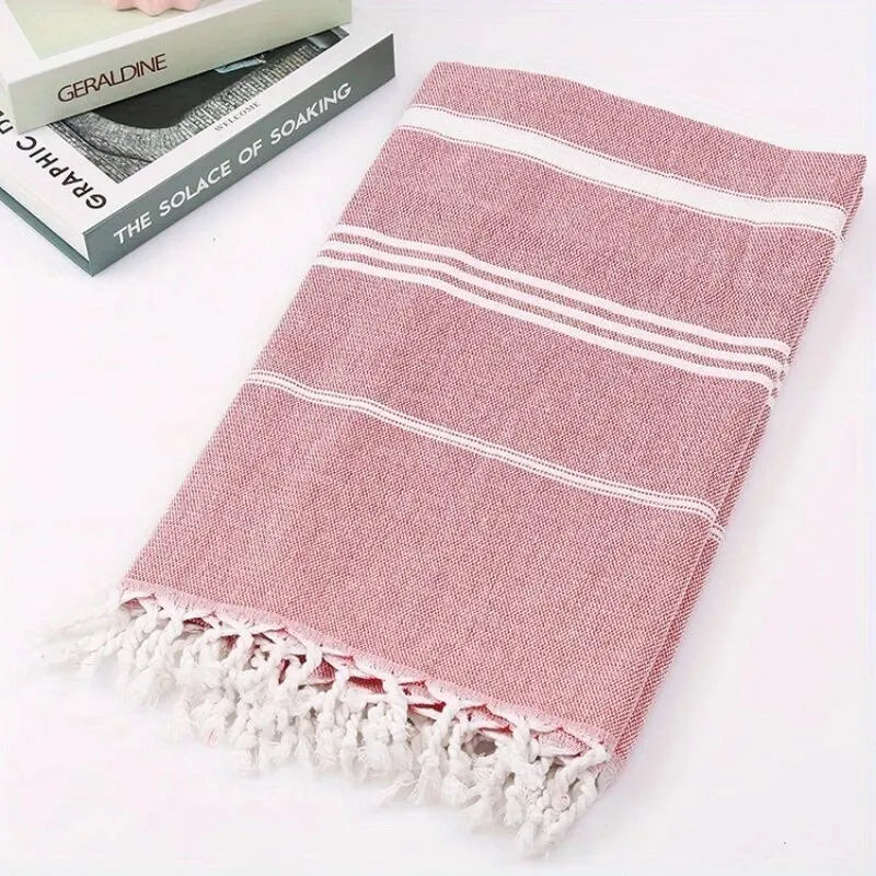 Beach Block Turkish Beach Towel — Oversized Sand-Free Quick Dry