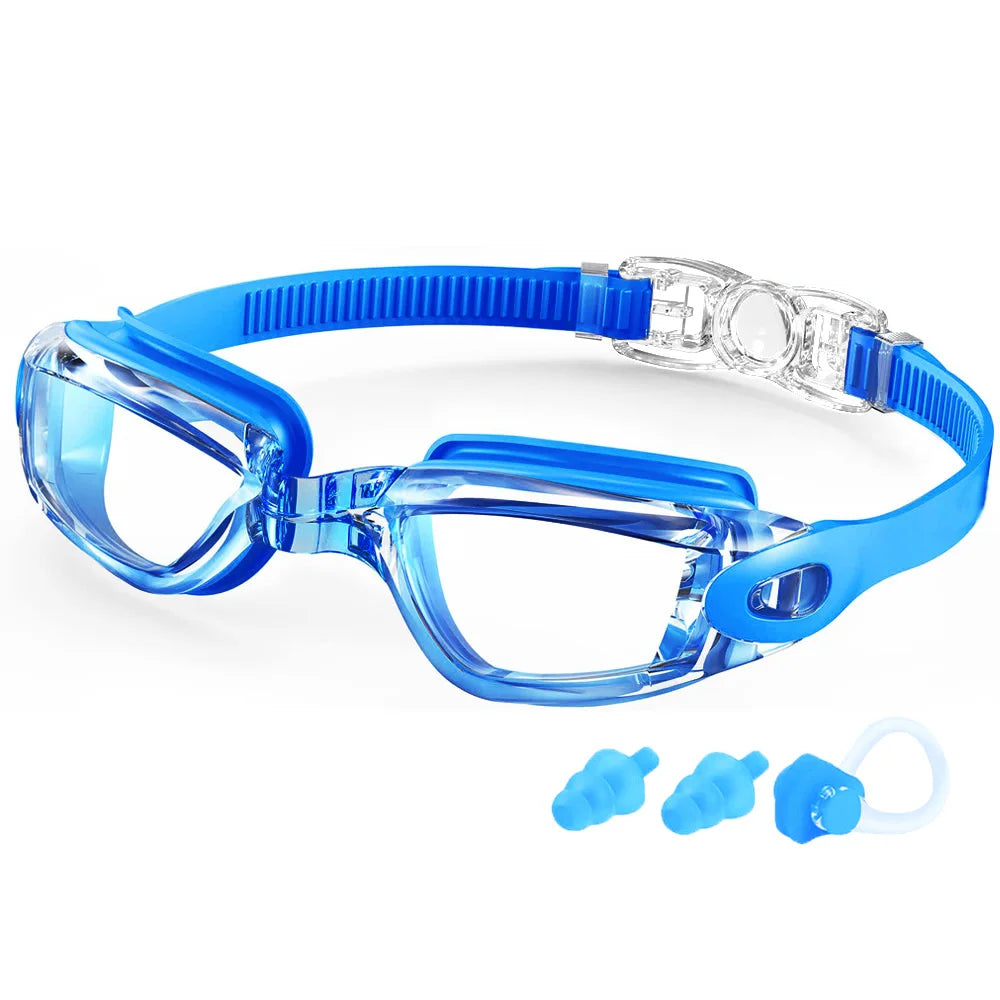 Beach Block Professional Swim Goggles — Anti-Fog UV Protection