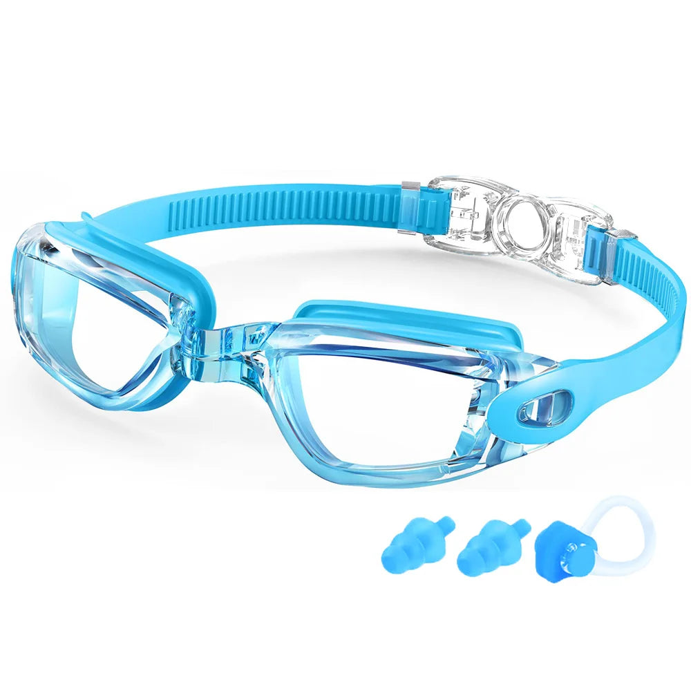 Beach Block Professional Swim Goggles — Anti-Fog UV Protection