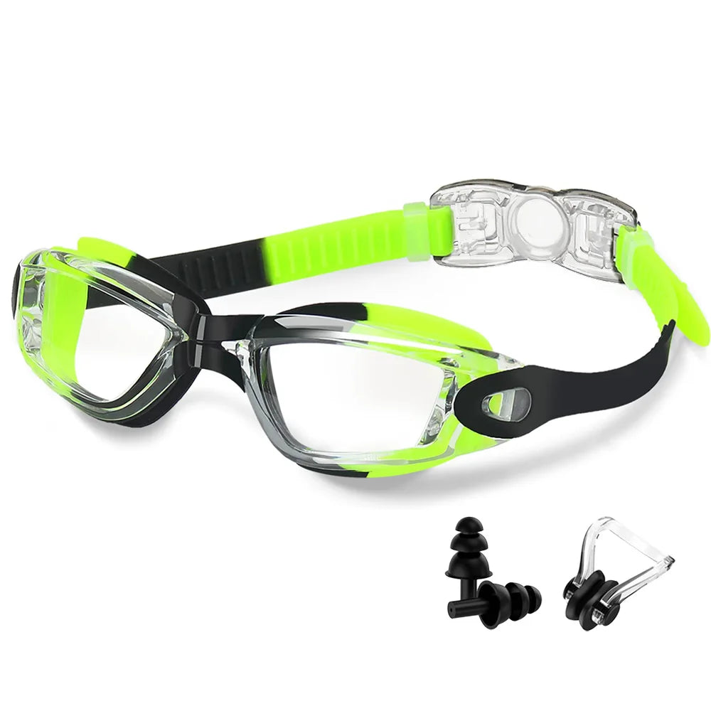 Beach Block Professional Swim Goggles — Anti-Fog UV Protection