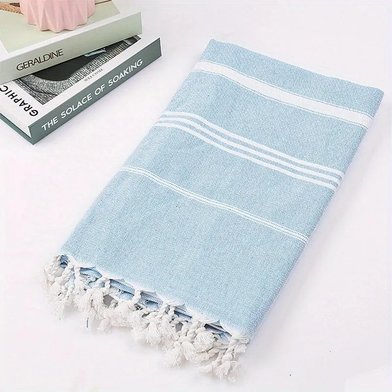 Beach Block Turkish Beach Towel — Oversized Sand-Free Quick Dry